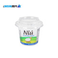 250 ml de 9 oz de alta qualidade de impressão personalizada copo de iogurte redondo com tampa